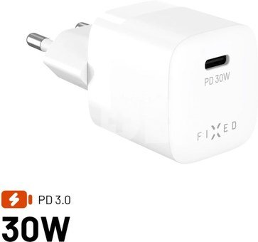 Fixed Mini USB-C GaN Charger 30W
