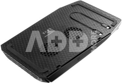 Fixed Multifunctional Station for PlayStation 5 with Cooling and Charging for two DualSense Controllers | FIXPS5-MCS-BW