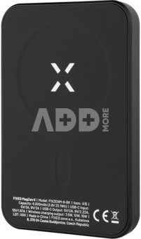 Fixed Power bank | MagZen | 6000 mAh | Black