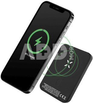 Fixed Power bank | MagZen | 6000 mAh | Black