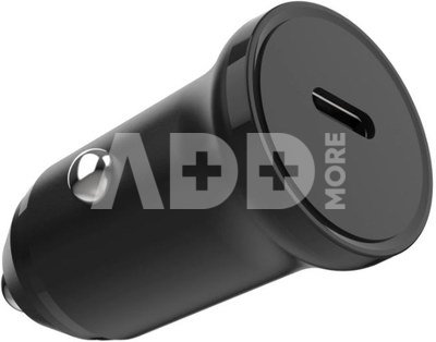 Fixed USB-C Car Charger, 30W | FIXCC30N-C-BK