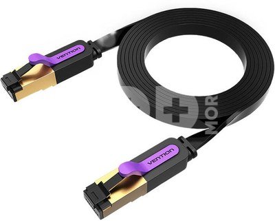 Flat UTP Category 7 Network Cable Vention ICABI 3m Black