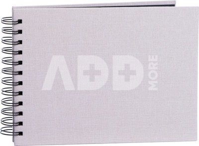 Focus Essence Wire-O 23x17 Grey w. black sheets
