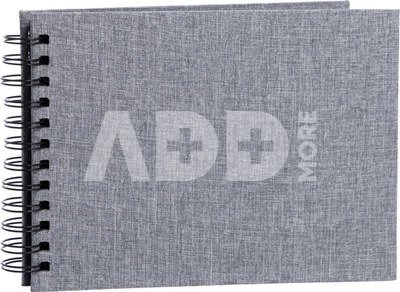 Focus Essence Wire-O 23x17 Grey w. black sheets