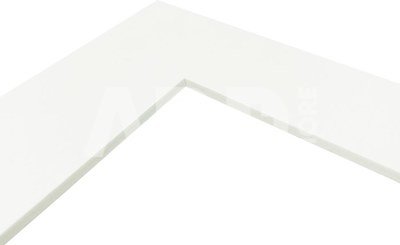 Focus Passepartout White w. white core 24x30 Collage 2 images