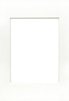 Focus Passepartout White w. white core 40x50/30x40