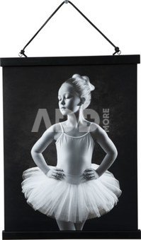 Focus Poster Hanger Magnetic Black 61cm
