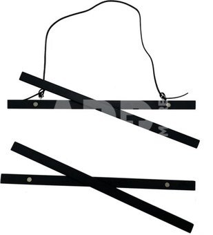 Focus Poster Hanger Magnetic Black 61cm