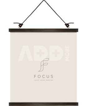 Focus Poster Hanger Magnetic Walnut 31cm