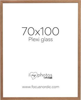 Focus Soul Oak veneer 70X100 Plexi