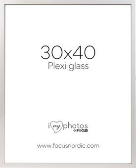 Focus Soul White 30x40 plexi