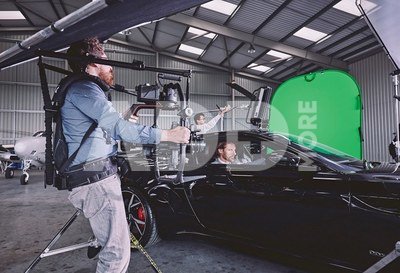 Foldable Panoramic Background 1.8 x 2.1m (GREEN)
