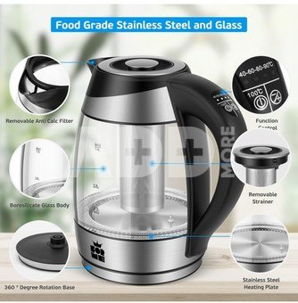 ForMe FKG-488 Cordless Electric Kettle 1,8 L