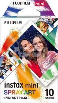 FUJIFILM FOTOPLOKŠTELĖS INSTAX MINI SPRAY ART 10 PL.