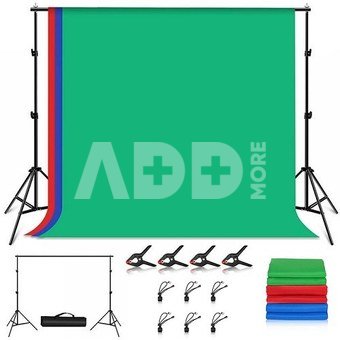 Photo Studio Background Support 2.9x2m, Backdrops RGB