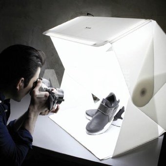 Fotografavimo palapinė LED ORANGEMONKIE Foldio 3