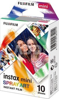 FUJIFILM FOTOPLOKŠTELĖS INSTAX MINI SPRAY ART 10 PL.