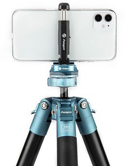 Fotopro Fly 1 Aluminium Blauw / Zwart Tripod