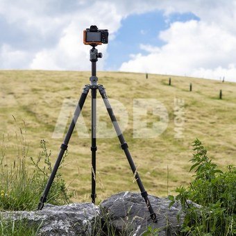 Fotopro Sherpa Max Carbon Statief Grijs