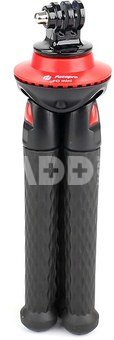 Fotopro UFO Mini Black/Red Tripod met Telefoon & GoPro mount