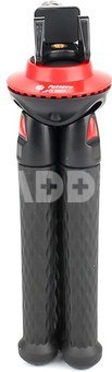Fotopro UFO Mini Black/Red Tripod met Telefoon & GoPro mount