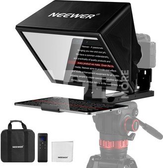 NEEWER BASICS X12B Aluminum Alloy Liftable Teleprompter