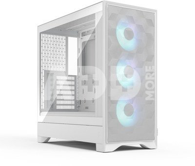 Fractal Design Case | Pop 2 Air | White TG RGB | ATX | Power supply included No