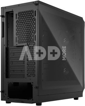 Fractal Design Focus 2 Black TG Clear Tint, Midi Tower, Power supply included No