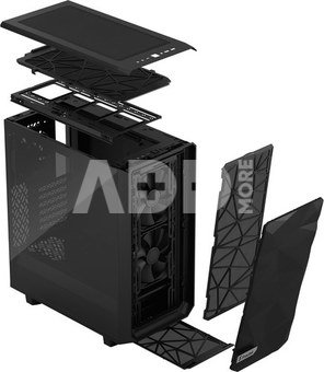 Fractal Design Meshify 2 Compact Light Tempered Glass Black