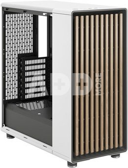 Fractal Design North Chalk White TG Clear Tint