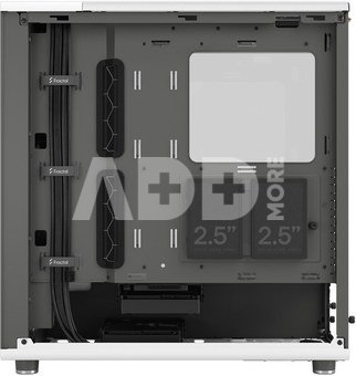 Fractal Design North Chalk White TG Clear Tint