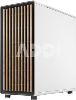 Fractal Design North Chalk White TG Clear Tint