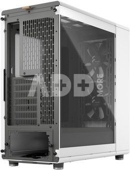Fractal Design North Chalk White TG Clear Tint