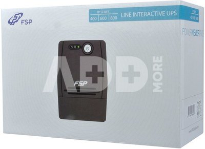 Fortron FSP Line Interactive UPS FP-600/ 600VA, 360W/ AVR/ 2 Schuko Output Sockets