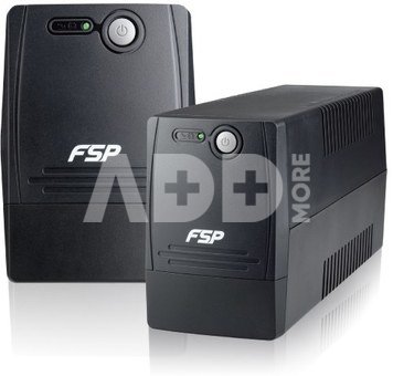 Fortron FSP Line Interactive UPS FP-600/ 600VA, 360W/ AVR/ 2 Schuko Output Sockets