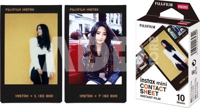 Fujifilm Fotoplokštelės Instax MINI CONTACT SHEET 10vnt.