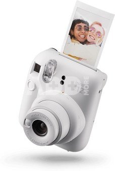 Kiirkaamera Fujifilm instax mini 12 CLAY WHITE+instax mini glossy (10pl)