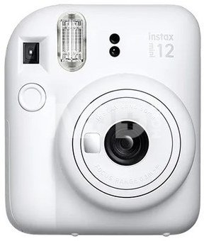 Kiirkaamera Fujifilm instax mini 12 CLAY WHITE+instax mini glossy (10pl)