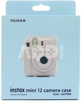 CASE Fujifilm instax mini 12 Glitter, Transparent