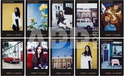 Fujifilm Fotoplokštelės Instax MINI CONTACT SHEET 10vnt.