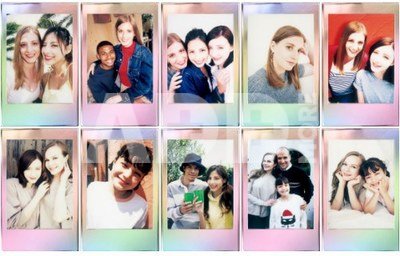 Fujifilm fotoplokštelės Instax Mini Mermaid Tail 10 vnt.