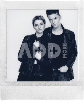 Fujifilm Instax Square fotoplokštelės Monochrome 10 vnt.