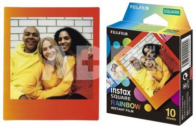 Fujifilm Instax Square 1x10 Rainbow