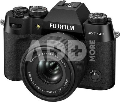 Fujifilm X-T50 + XC 15-45mm F3.5-5.6 OIS PZ (black)