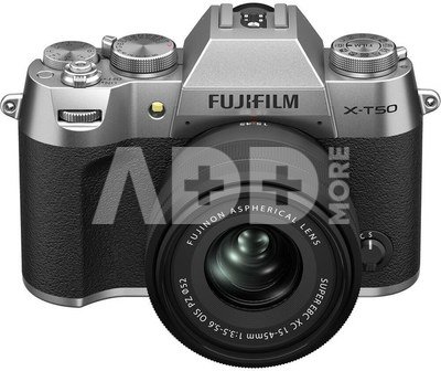Fujifilm X-T50 + XC 15-45mm F3.5-5.6 OIS PZ (silver)