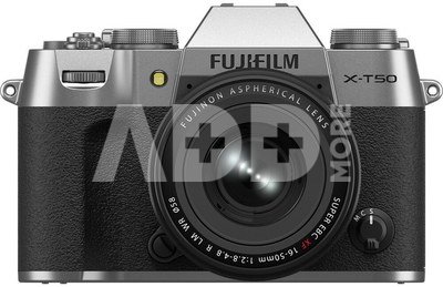 Fujifilm X-T50 + XF16-50mm F2.8-4.8 R LM WR (silver)