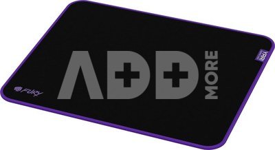 Fury Yari Speed L | Mouse pad | 300 x 400 mm | Black/Purple