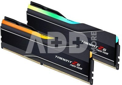 G.Skill Trident Z5 Neo RGB, DDR5-6400 CL32-39-39-102 1.40V,32GB (2x16GB), AMD EXPO, Black