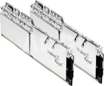 G.SKILL PC Memory DDR4 32GB (2x16GB) TridentZ Royal RGB DDR4 3200MHz CL16 XMP2 Silver