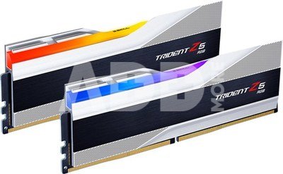 G.Skill Trident Z5 RGB 32 GB, DDR5, 5600 MHz, PC/server, Registered No, ECC No, Silver, 2x16 GB
